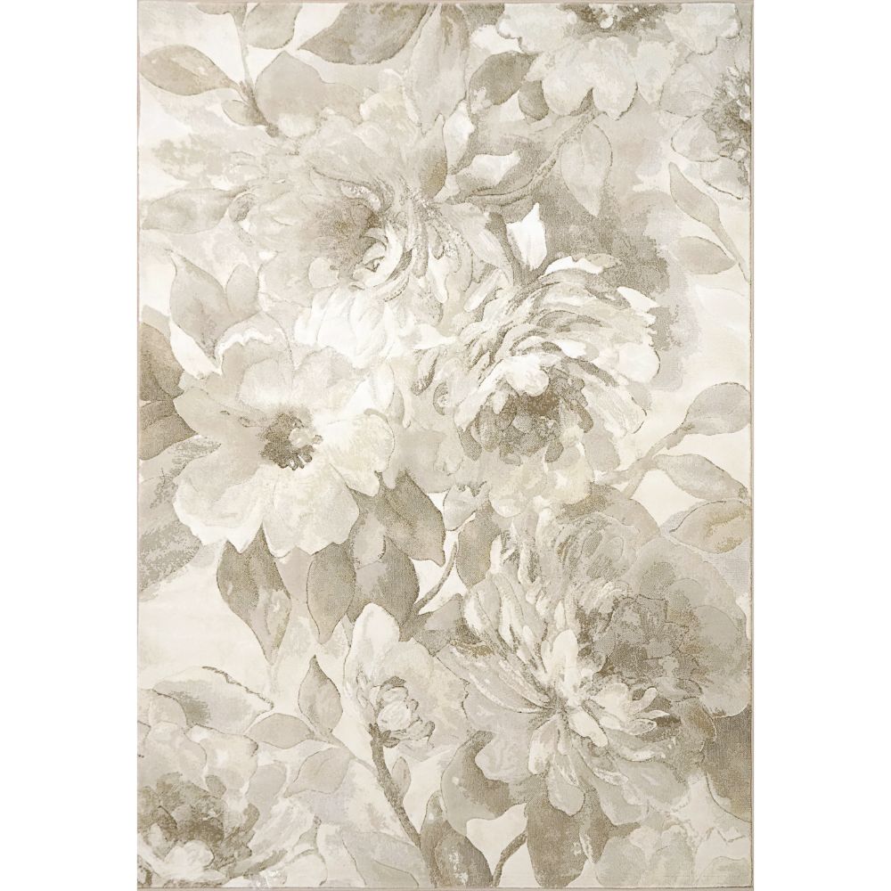 Dynamic Rugs 63421-6575 Eclipse 6.7 Ft. X 9.6 Ft. Rectangle Rug in Beige/Cream